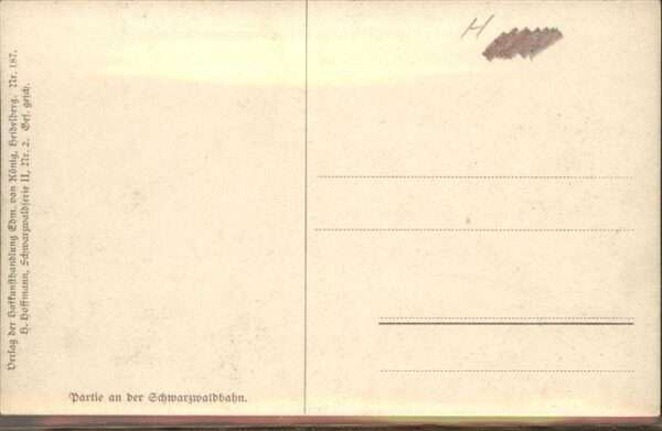 Hoffmann Heinrich Nr. 2 Partie an der Schwarzwaldbahn – Bild 2