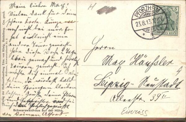 Hoffmann Heinrich Nr. 2 Schwarzwaldhaus auf der Höhe – Bild 2
