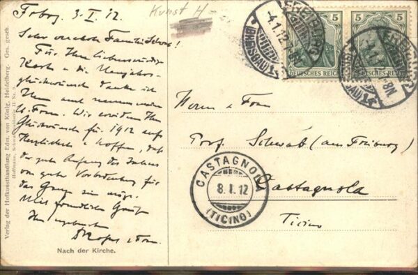 Hoffmann Heinrich Nr 9 Nach der Kirche Trachten – Bild 2