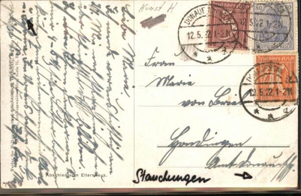 Hoffmann Heinrich Nr. 246 Abschied vom Elternhaus Pferdek – Bild 2