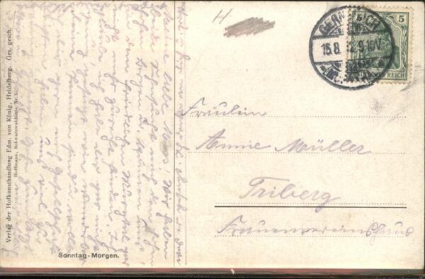 Hoffmann Heinrich Nr. 1 Trachten Schwarzwaldhäuser Sonnta – Bild 2
