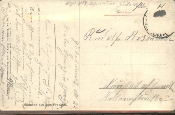 Hoffmann Heinrich Nr. 253 Trachten Prechtal Serie III Bla – Bild 2