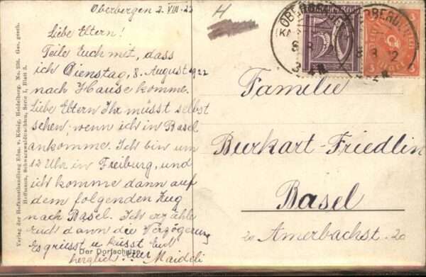 Hoffmann Heinrich Nr. 236 Dorfschulze Tracht Schwarzwald – Bild 2