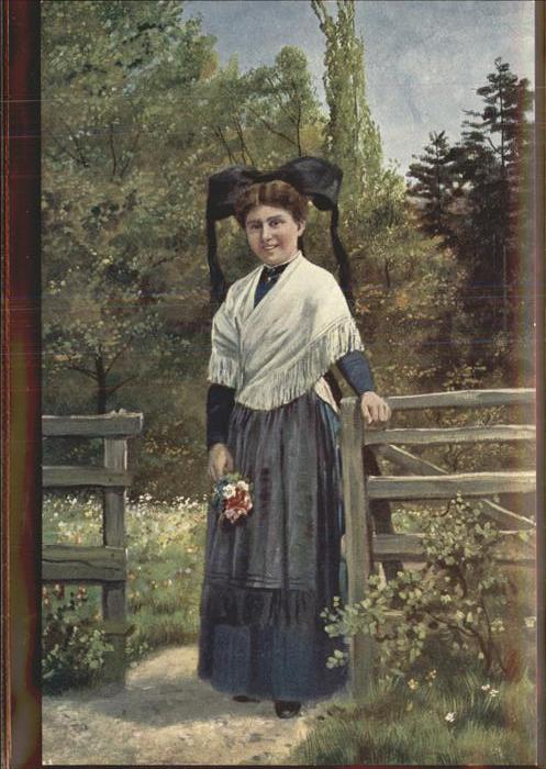 Hoffmann Heinrich Markgräflerin Serie I Blatt 6