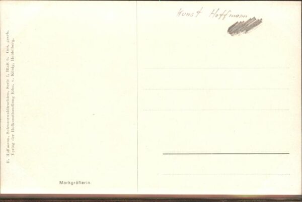 Hoffmann Heinrich Markgräflerin Serie I Blatt 6 – Bild 2