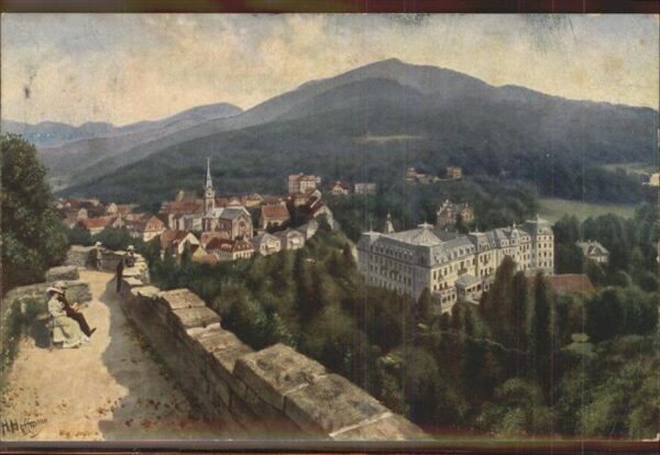Hoffmann Heinrich Badenweiler Schwarzwald Serie III Blatt