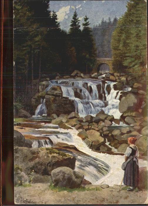 Hoffmann Heinrich Wasserfall Raumünzach Schwarzwald