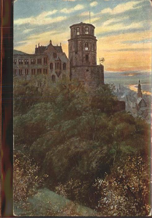 Hoffmann Heinrich Nr. 466 Heidelberg Schloss