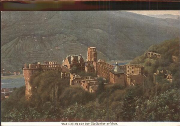 Hoffmann Heinrich Nr. 732 Heidelberg Schloss
