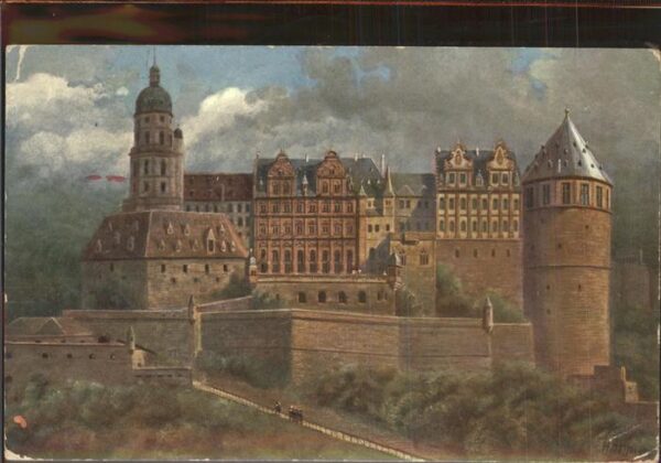 Hoffmann Heinrich Nr. 731 Heidelberg Schloss