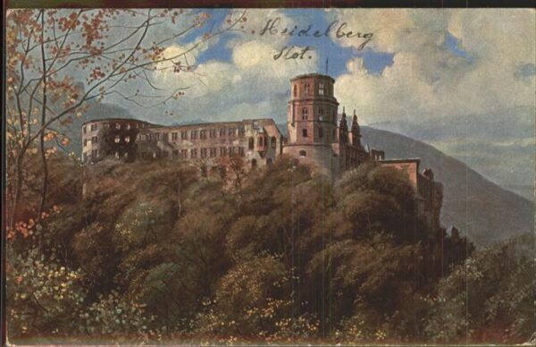 Hoffmann Heinrich Nr. 534 Heidelberg Schloß