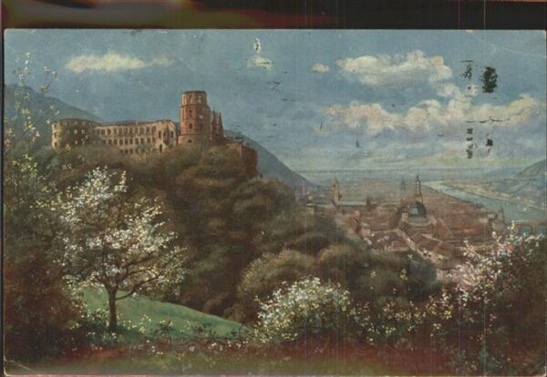 Hoffmann Heinrich Nr. 598 Schloss Alt-Heidelberg