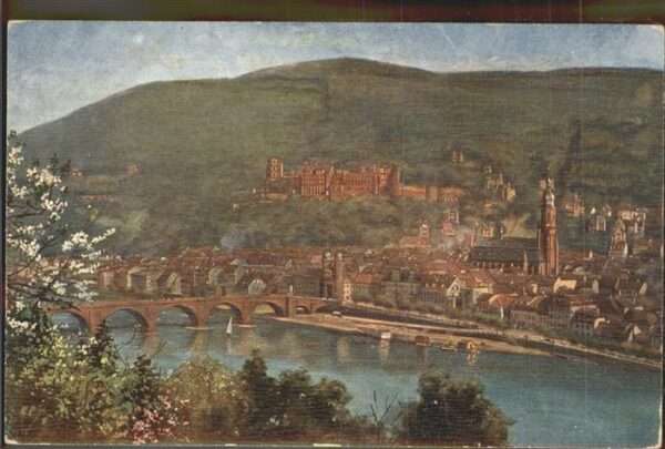 Hoffmann Heinrich Nr. 652 Heidelberg Philosophenweg