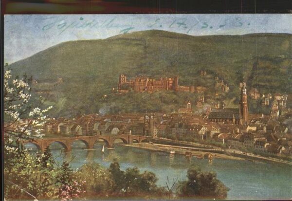 Hoffmann Heinrich Nr. 652 Heidelberg Philosophenweg