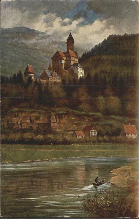 Hoffmann Heinrich Nr. 661 Schloß Zwingenberg am Neckar