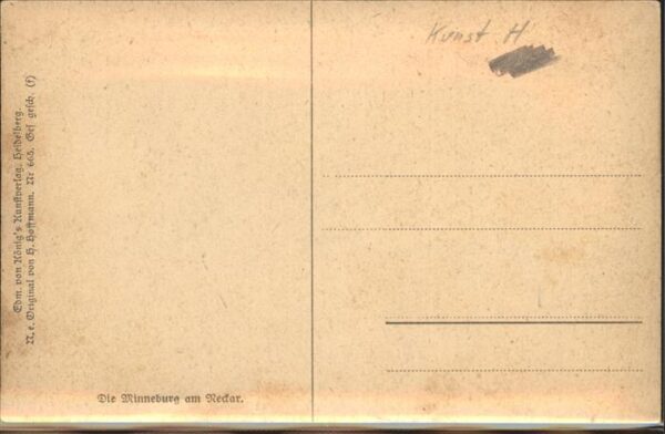 Hoffmann Heinrich Nr. 665 Minneburg am Neckar – Bild 2