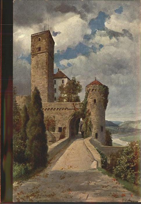 Hoffmann Heinrich Nr. 741 Schloß Guttenberg am Neckar