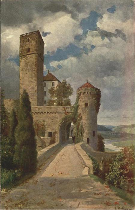 Hoffmann Heinrich Nr. 741 Schloß Guttenberg am Neckar