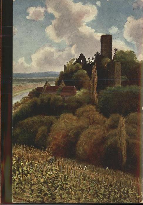 Hoffmann Heinrich Nr. 737 Ruine Ehrenberg am Neckar