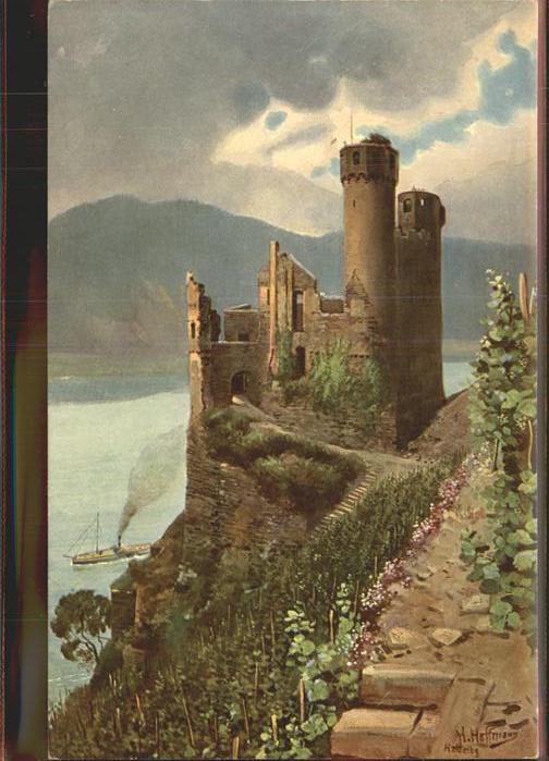 Hoffmann Heinrich Nr. 31 Ruine Ehrenfels Bingen