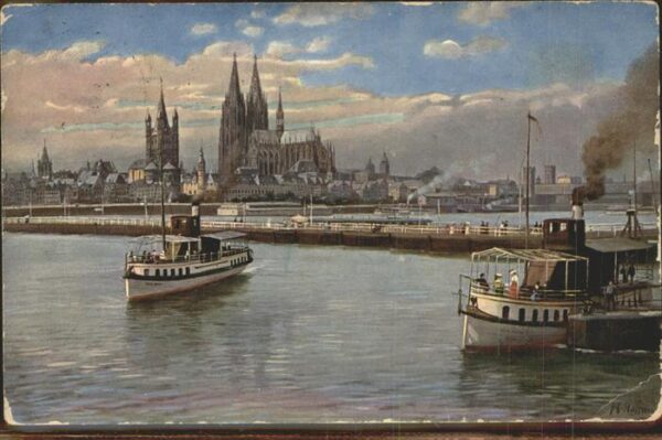 Hoffmann Heinrich Nr. 13 Köln am Rhein Dampfer