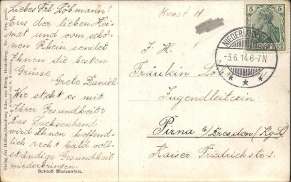 Hoffmann Heinrich Nr. 9 Schloß Stolzenfels – Bild 2