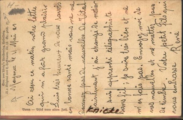 Hoffmann Heinrich Nr. 12 Bonn alten Zoll – Bild 2