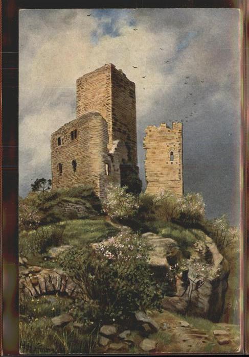 Hoffmann Heinrich Vogesenserie II Eren Wahlenburg Tagesbe