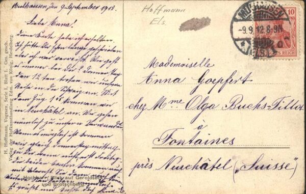 Hoffmann Heinrich Hochbarr Geroldseck Brotschberg – Bild 2