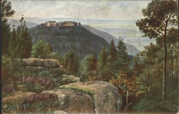 Hoffmann Heinrich St. Idilienberg Heidenmauer Vogesenseri