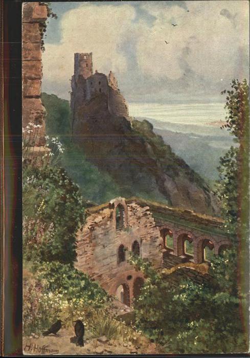 Hoffmann Heinrich Ruine Giersberg Vogesenserie I Blatt 6