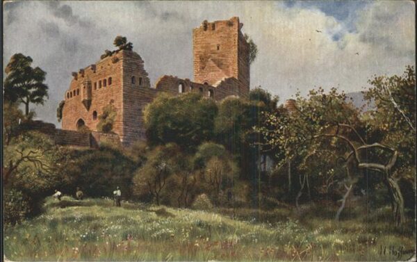 Hoffmann Heinrich Burg Landsberg Barr Vogesenserie II Bla
