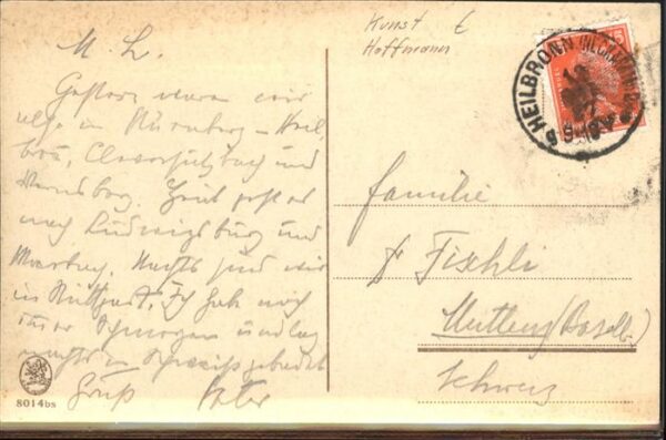 Hoffmann Heinrich Nr. 8014 Weinsberg Weibertreu – Bild 2