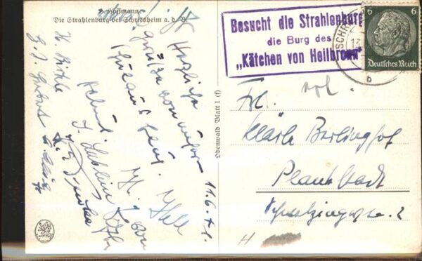 Hoffmann Heinrich Strahlenburg Schriesheim – Bild 2