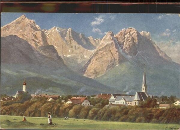 Hoffmann Heinrich Nr. 83 Garmisch Wettersteingebirge Ware