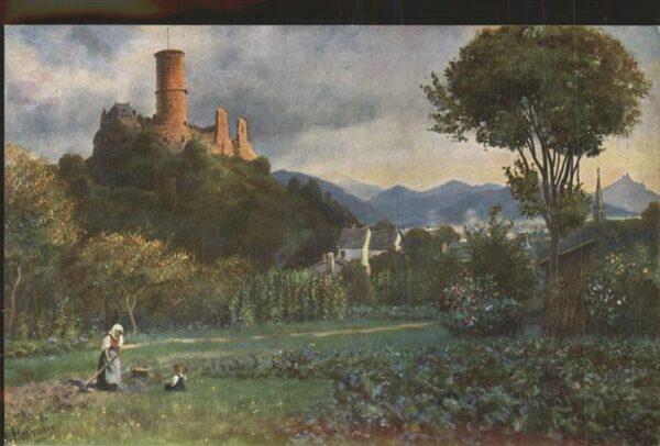 Hoffmann Heinrich Nr. 106 Ruine Godesberg Siebengebirge