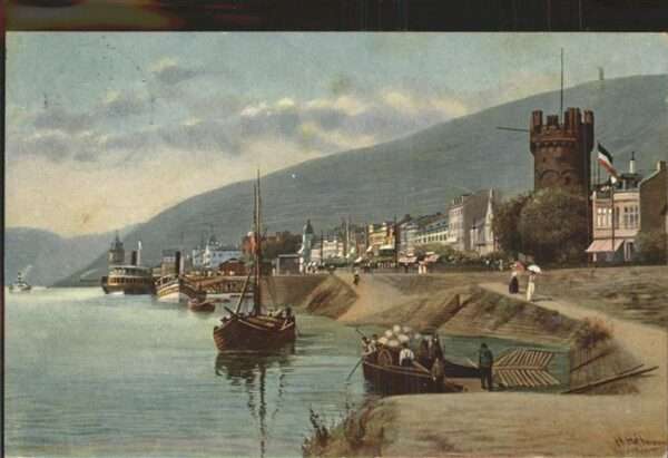 Hoffmann Heinrich Nr. 29 Rüdesheim am Rhein Boote