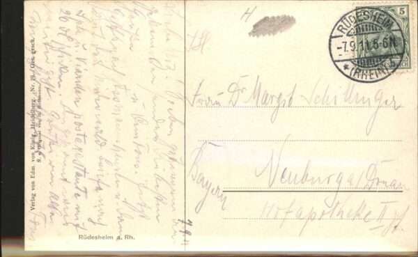Hoffmann Heinrich Nr. 29 Rüdesheim am Rhein Boote – Bild 2