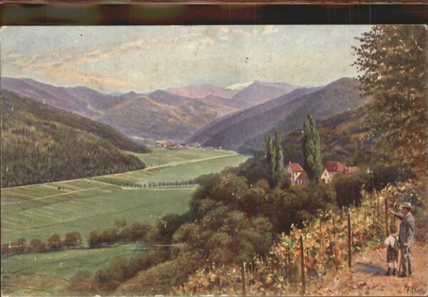 Hoffmann Heinrich Nr. 9 Günterstal bei Freiburg im Breisg