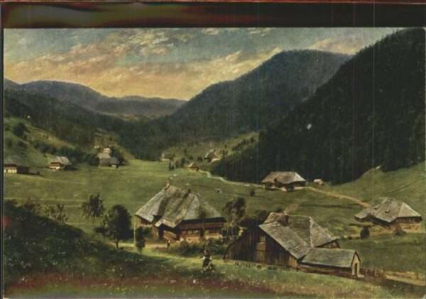 Hoffmann Heinrich Nr. 205 Hinter-Todtmoos Schwarzwaldhäus
