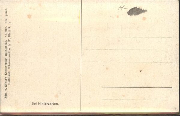Hoffmann Heinrich Nr. 212 Hinterzarten – Bild 2