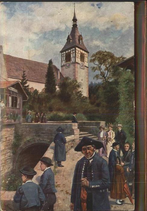 Hoffmann Heinrich Nr. 252 Bad-Liebenzell Kirche