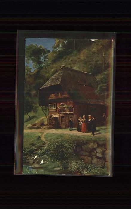 Hoffmann Heinrich Nr. 184 Schapbachtal Schwarzwaldhaus