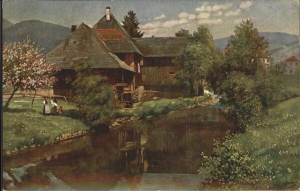 Hoffmann Heinrich Nr. 181 Altes Haus Schönau Schwarzwald