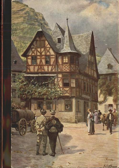 Hoffmann Heinrich Nr. 104 Bacharach Das alte Haus