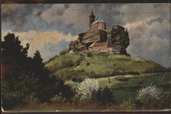 Hoffmann Heinrich Dagsburg Schloßfelsen und St. Leo-Kapel