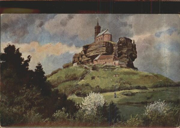 Hoffmann Heinrich Dagsburg Schloßfelsen und St. Leo-Kapel