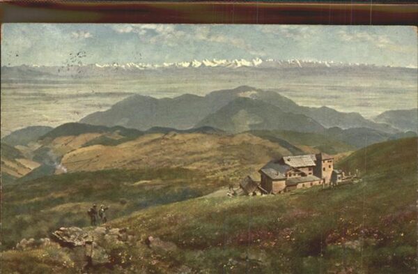 Hoffmann Heinrich Großer Belchen Alpenpanorama Vogesenser