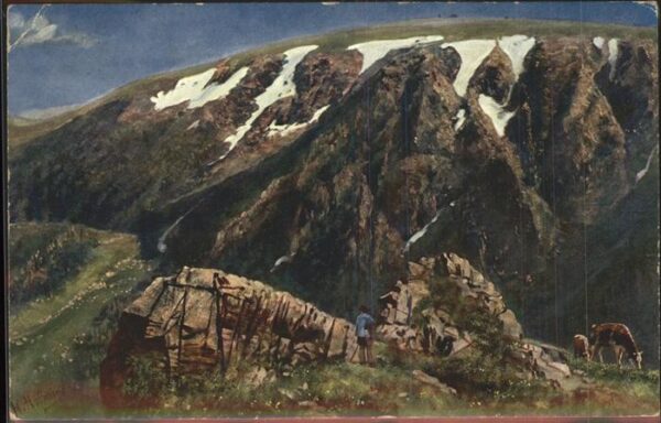 Hoffmann Heinrich Hoheneck Vogesenserie III Blatt 16
