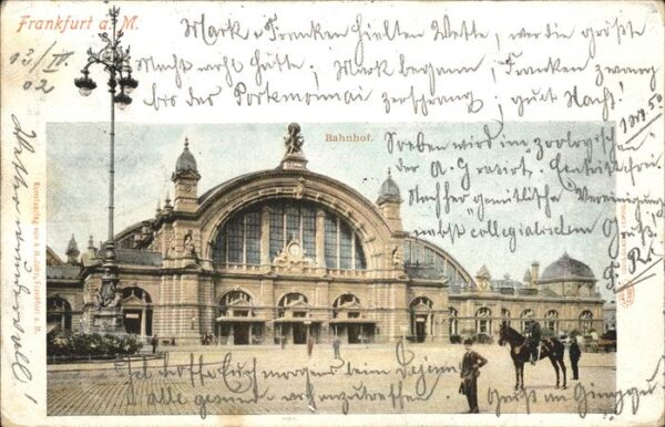Bahnhof Frankfurt am Main Pferd